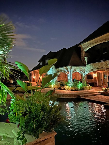 Swimming Pool Landscape Lighting Dallas