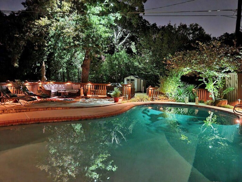 Pool Landscape Lighting Grapevine