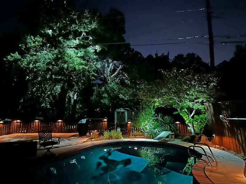 Pool Landscape Lighting Grapevine