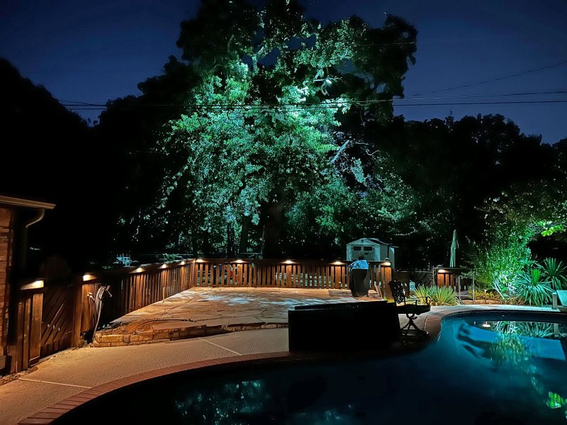 Pool Landscape Lighting Grapevine