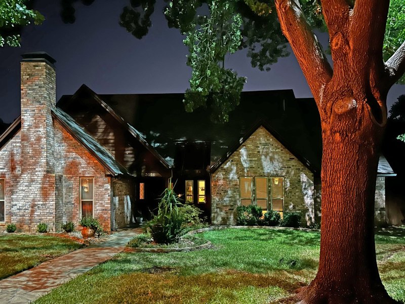 Home Exterior Landscape Lighting Grapevine