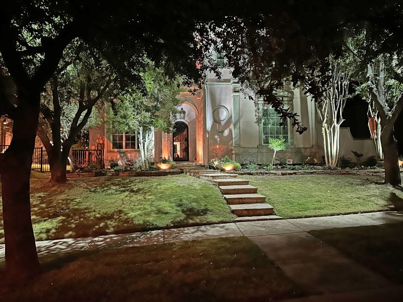 Home Landscape Lighting Las Colinas