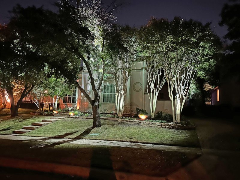 Home Landscape Lighting Las Colinas