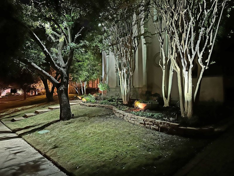 Home Landscape Lighting Las Colinas